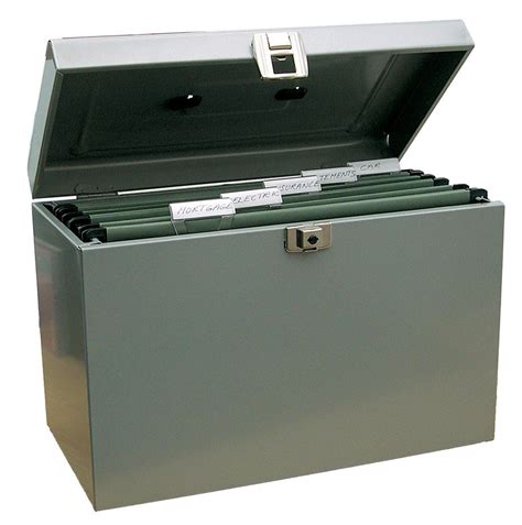 metal file boxes with locks|metal portable file storage box.